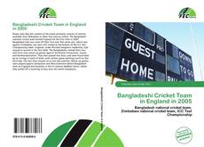 Bangladeshi Cricket Team in England in 2005 kitap kapağı