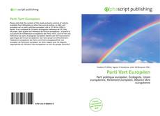 Обложка Parti Vert Européen