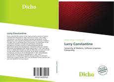 Capa do livro de Larry Constantine 