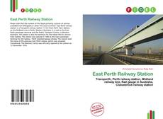 Bookcover of East Perth Railway Station