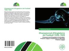 Обложка Championnat d'Angleterre de Football 1928–1929