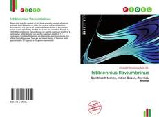 Bookcover of Istiblennius flaviumbrinus