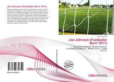 Capa do livro de Joe Johnson (Footballer Born 1911) 