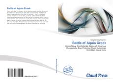 Bookcover of Battle of Aquia Creek