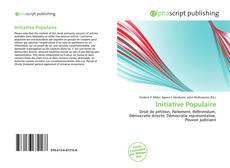 Обложка Initiative Populaire