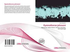 Обложка Gymnothorax johnsoni