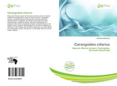 Buchcover von Carangoides ciliarius