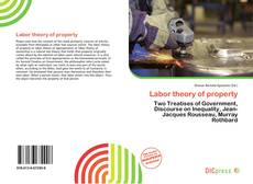 Copertina di Labor theory of property