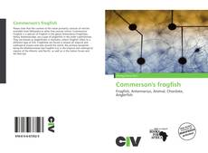 Commerson's frogfish kitap kapağı