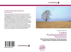 Обложка London Psychogeographical Association