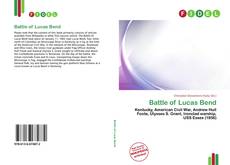 Bookcover of Battle of Lucas Bend