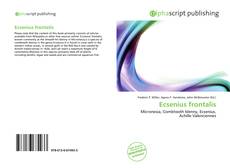 Ecsenius frontalis的封面