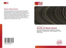 Bookcover of Battle of Block Island