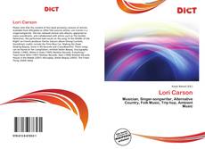 Bookcover of Lori Carson