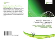 Bookcover of Initiative Populaire « Propriété du Logement pour Tous »