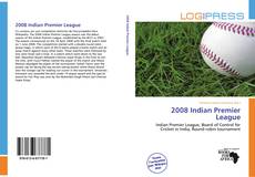 2008 Indian Premier League的封面