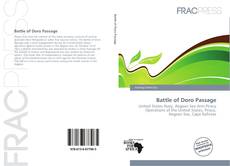 Battle of Doro Passage kitap kapağı