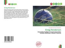 Portada del libro de Craig Henderson