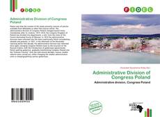 Buchcover von Administrative Division of Congress Poland