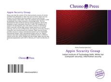 Capa do livro de Appin Security Group 