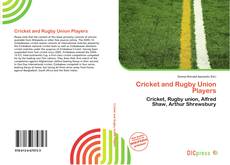 Cricket and Rugby Union Players的封面