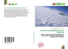 Bookcover of Lunar Landing Research Vehicle