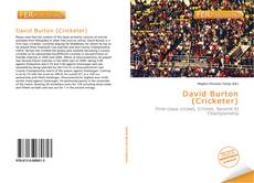 Bookcover of David Burton (Cricketer)