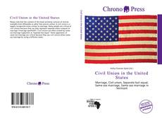 Buchcover von Civil Union in the United States