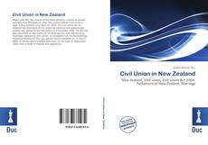 Buchcover von Civil Union in New Zealand