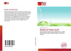 Bookcover of Battle of Vella Gulf