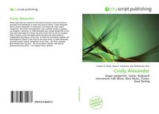 Couverture de Cindy Alexander