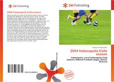 Capa do livro de 2004 Indianapolis Colts season 