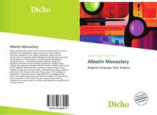 Capa do livro de Albotin Monastery 