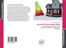 Copertina di Annual Percentage Rate