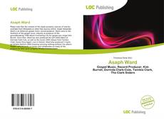 Capa do livro de Asaph Ward 