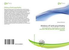 Couverture de History of anti-psychiatry