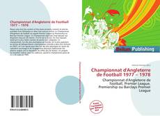 Buchcover von Championnat d'Angleterre de Football 1977 – 1978