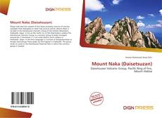 Mount Naka (Daisetsuzan)的封面