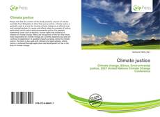 Bookcover of Climate justice