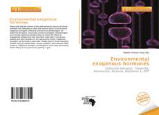 Bookcover of Environmental exogenous hormones