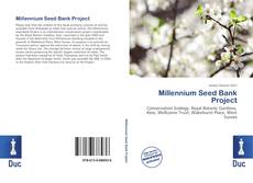 Bookcover of Millennium Seed Bank Project