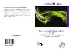 Bookcover of International Rugby Hall of Fame