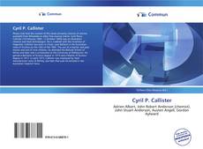 Couverture de Cyril P. Callister