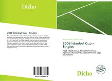 Capa do livro de 2008 İstanbul Cup – Singles 