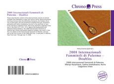 Portada del libro de 2008 Internazionali Femminili di Palermo – Doubles