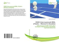 Bookcover of 2008 Internazionali BNL d'Italia – Women's Doubles