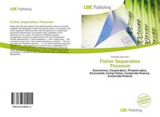 Capa do livro de Fisher Separation Theorem 