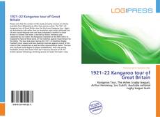 Capa do livro de 1921–22 Kangaroo tour of Great Britain 