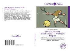 Portada del libro de 2008 Medibank International – Women's Singles