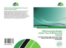 1984 Australia Rugby Union Tour of Britain and Ireland kitap kapağı